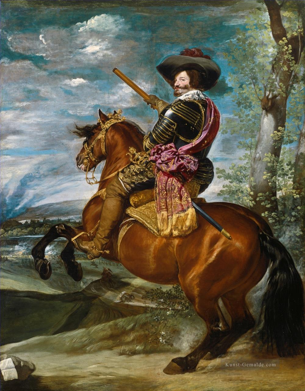 Der Graf Herzog von Olivares zu Pferdeporträt Diego Velázquez Ölgemälde